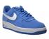 Nike Air Force 1 Low Star Blue White Mens Shoes 820266-614