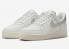 Nike Air Force 1 Low Swoosh Summit White Metallic Silver Sail DQ7569-100