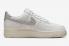 Nike Air Force 1 Low Swoosh Summit White Metallic Silver Sail DQ7569-100