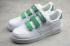Nike Air Force 1 Low Velcro White Green Shoes 898866-006