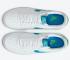 Nike Air Force 1 Low White Bright Blue Green DA4660-100