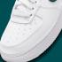Nike Air Force 1 Low White Dark Teal Green Sunset Pulse 315115-163