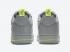 Nike Air Force 1 Low With Cut-Out Swooshes Grey Volt Green DC1429-001