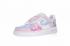 Nike Air Force 1 Low Womens Pink White Casual Sneakers AQ8019-100