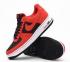 Nike Air Force 1 Mens Shoes Black Red White 488298-619
