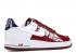 Nike Air Force 1 Premium Lebron Navy White Midnight Red Team 309096-611