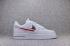 Nike Air Force 1 Unisex Sneakers Shoes Black Red AG6511-996
