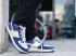 Nike Air Force 1 White Royal Blue Running Shoes 488298-438