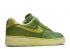 Nike Stussy X Lookout Wonderland Air Force 1 Low Hand Dyed Green CZ9084-200-DYE-GREEN