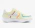 Nike Wmns Air Force 1 Low LX Silt Yellow White Green DD0226-700