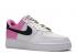 Nike Wmns Air Force 1 Low Se Basketball Pins China White Black Rose AA0287-107