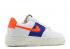 Nike Wmns Air Force 1 Pixel White Concord Crimson Hyper Sail Summit DM8340-100