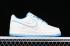 Stussy x Nike Air Force 1 07 Low Rice White Blue UN1635-666