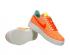 Wmns Nike Air Force 1'07 TXT Premium Orange Mesh Womens Shoes 845113-800