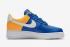 Wmns Nike Air Force 1 Low White Yellow Blue AA0287-401