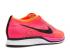 Nike Flyknit Racer Pink Crimson Flash Black Hyper 526628-600