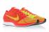Nike Force 1 Low Flyknit Racer Bright Crimson Volt Running Shoes 526628-601