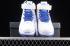 Uninterrupted x Nike Air Force 1 Mid White Blue Shoes CT1206-600