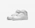 Wmns Nike Air Force 1 Mid 07 Leather Triple White Womens Shoes 366731-100