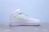 Wmns Nike Air Force 1 Mid 07 White Apple Green Running Shoes 366731-910