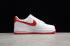 Mens and WMNS Nike Air Force 1 Retro CT16 QS White Red AQ4226 126