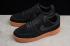Mens and Womens Nike Air Force 1'07 SE Black Gum AA0287 002