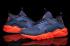 Nike Air Huarache Run Ultra BR Breeze Navy Orange Men Running Shoes Sneakers 833147-403