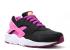 Nike Huarache Run Gs Pink Bold Pow Black Berry Orange Total 654280-001