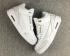 Air Jordan 3 AJ3 Retro All White Burst Basketball Mens Shoes 318376-110