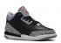 Air Jordan 3 Retro Bp Black Cement Fire Red Grey 429487-021