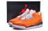 Nike Air Jordan III Retro 3 Men Shoes Orange Grey White Black 136064