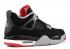 Air Jordan 4 Retro Gs Bred Fire Grey Cement Summit Black White Red 408452-060