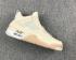 Air Jordan 4 Retro Yellow White Basketball Shoes AQ9129-002