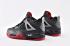 Wmns Nike Air Jordan 4 Retro High OG Black Red Mens Shoes 308497-660