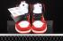 Air Jordan 1 High Switch Wine Red Switch White Black Shoes CW6576-700
