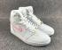 Nike Air Jordan 1 Retro High White Pink Basketball Shoes 832596-027
