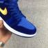 Nike Air Jordan 1 Retro Velvet Royal Blue Gold Unisex Shoes 832596