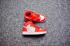 Nike Air Jordan I 1 Retro Kid Shoes Red White Silver 575441
