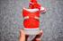 Nike Air Jordan I 1 Retro Kid Shoes Red White Silver 575441