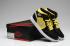 Nike Air Jordan I 1 Retro Mens Shoes Leather Black Yellow 364770 050