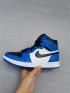 Nike Air Jordan I 1 Retro blue black white Men Basketball Shoes