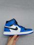 Nike Air Jordan I 1 Retro blue black white Men Basketball Shoes