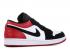 Air Jordan 1 Low Black Toe White Gym Red 553558-116