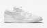 Air Jordan 1 Low Breathe Triple White Running Shoes DC9508-100