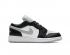 Air Jordan 1 Low GS Black Light Smoke Grey White Basketball Shoes 553560-039