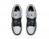 Air Jordan 1 Low GS Black Light Smoke Grey White Basketball Shoes 553560-039