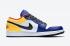 Air Jordan 1 Low Royal Yellow Blue Basketball Shoes 553558-123