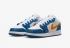 Air Jordan 1 Low SE GS Messy Room French Blue Chutney White Gym Red DR6960-400
