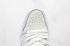 Air Jordan 1 Low White Blue Metallic Gold Shoes CV2043-100