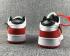 Nike Air Jordan 1 Low White Red Black Basketball Shoes 332558-166